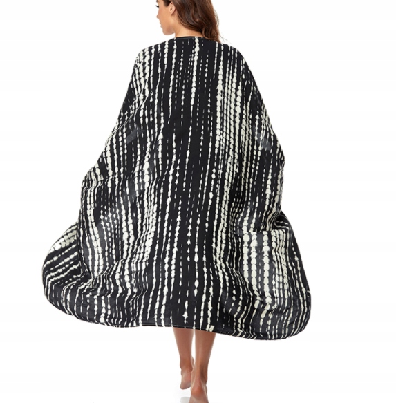 DŁUGA TUNIKA PAREO WIĄZANA SUKIENKA LUŹNA NARZUTKA Wzór dominujący inny wzór