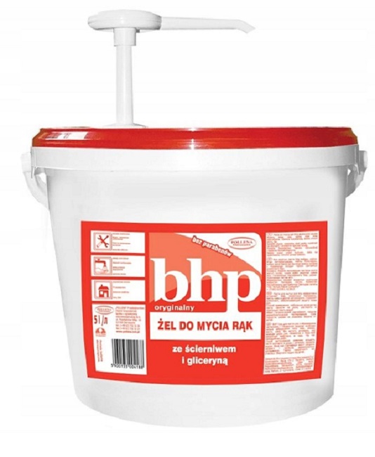 

Pasta Bhp żel 5l z pompką Duże Opakowanie warsztat