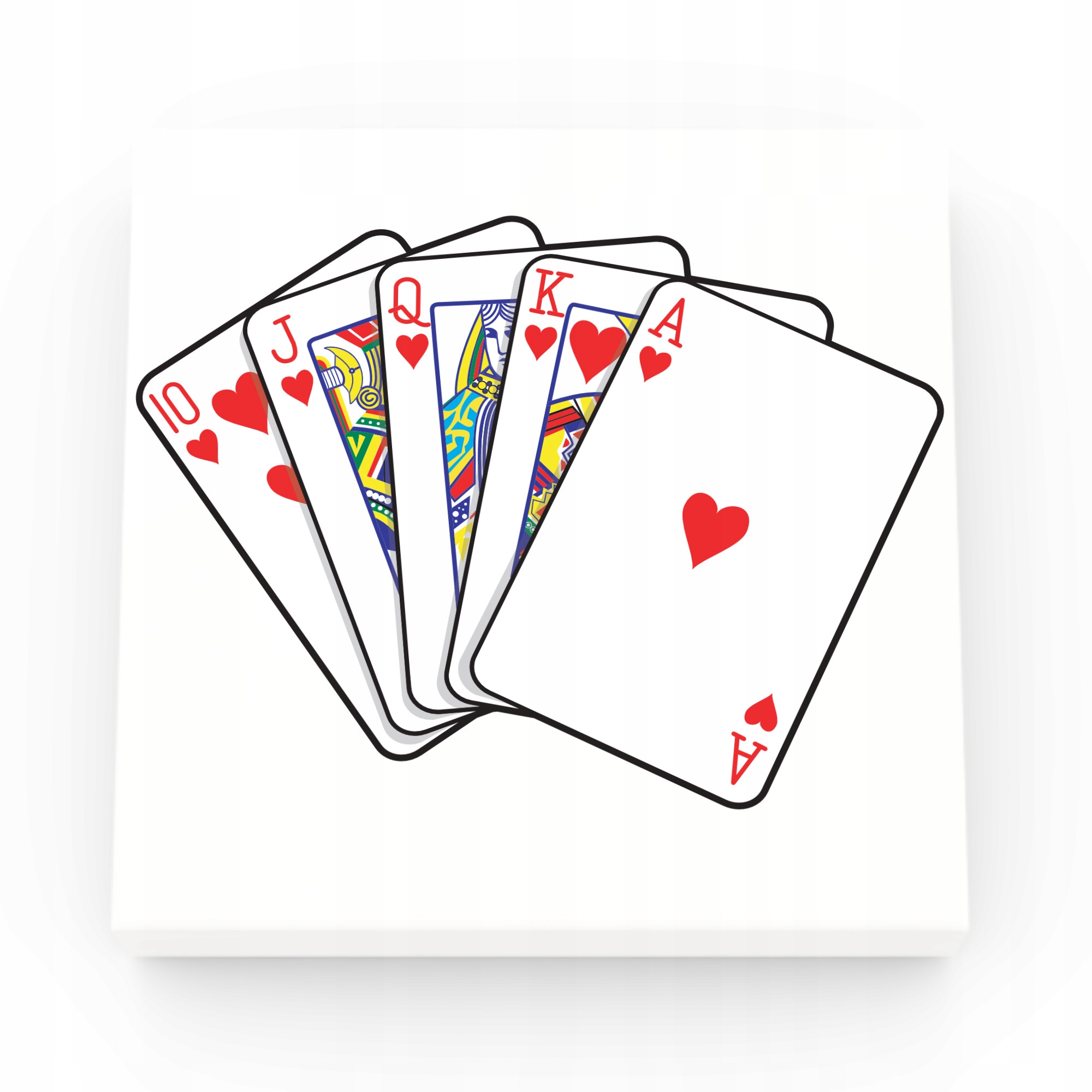 

Lego Custom Kafelek Nadruk Gra Karty Poker 2x2