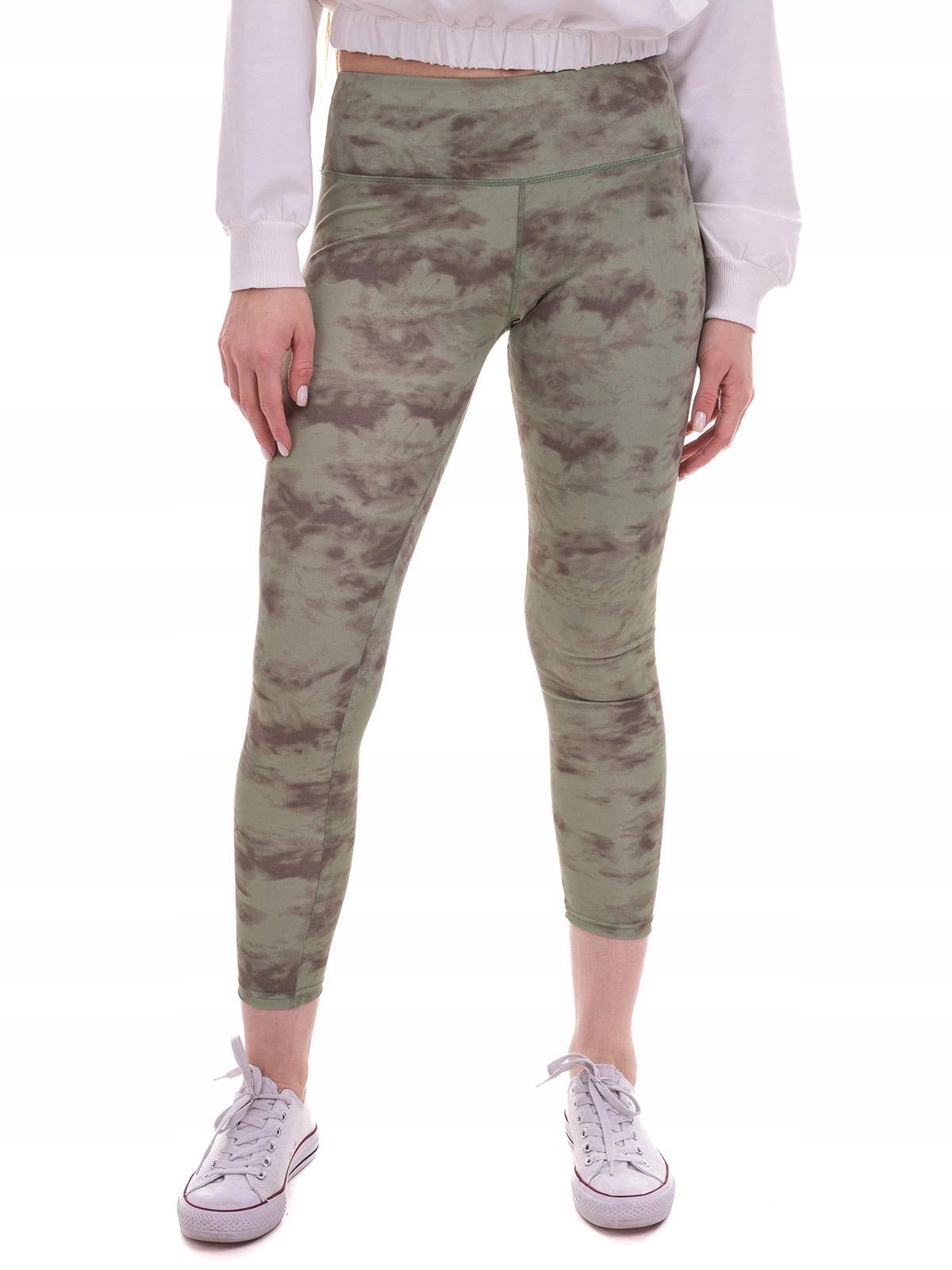 

Legginsy damskie wysoki stan getry zielony M