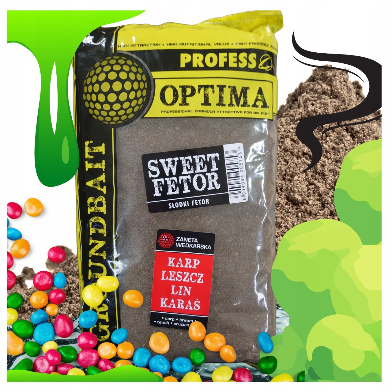 Zanęta Profess Optima Słodki Fetor 1 kg