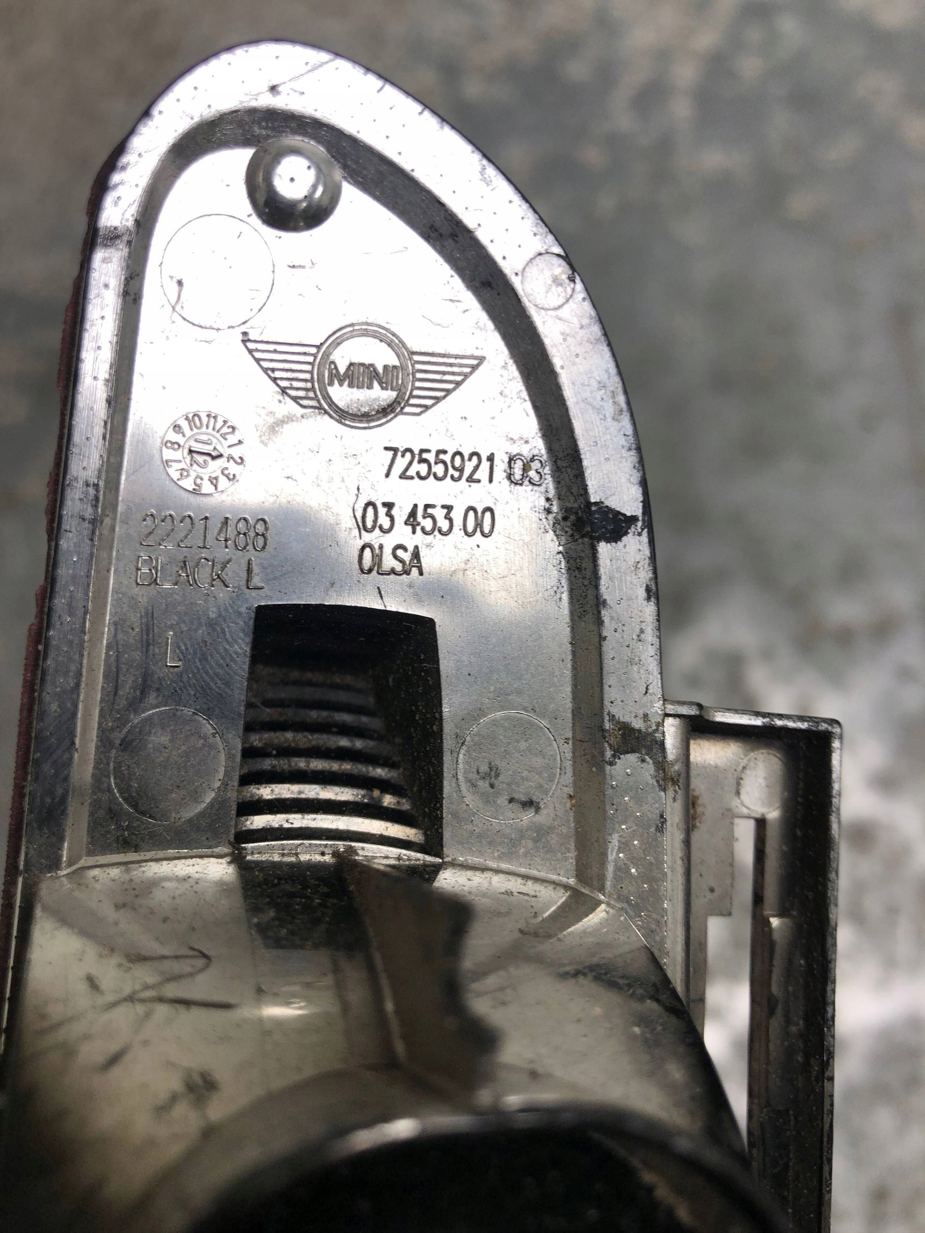 Licht Nebelscheinwerfer links heck MINI R59 7255921