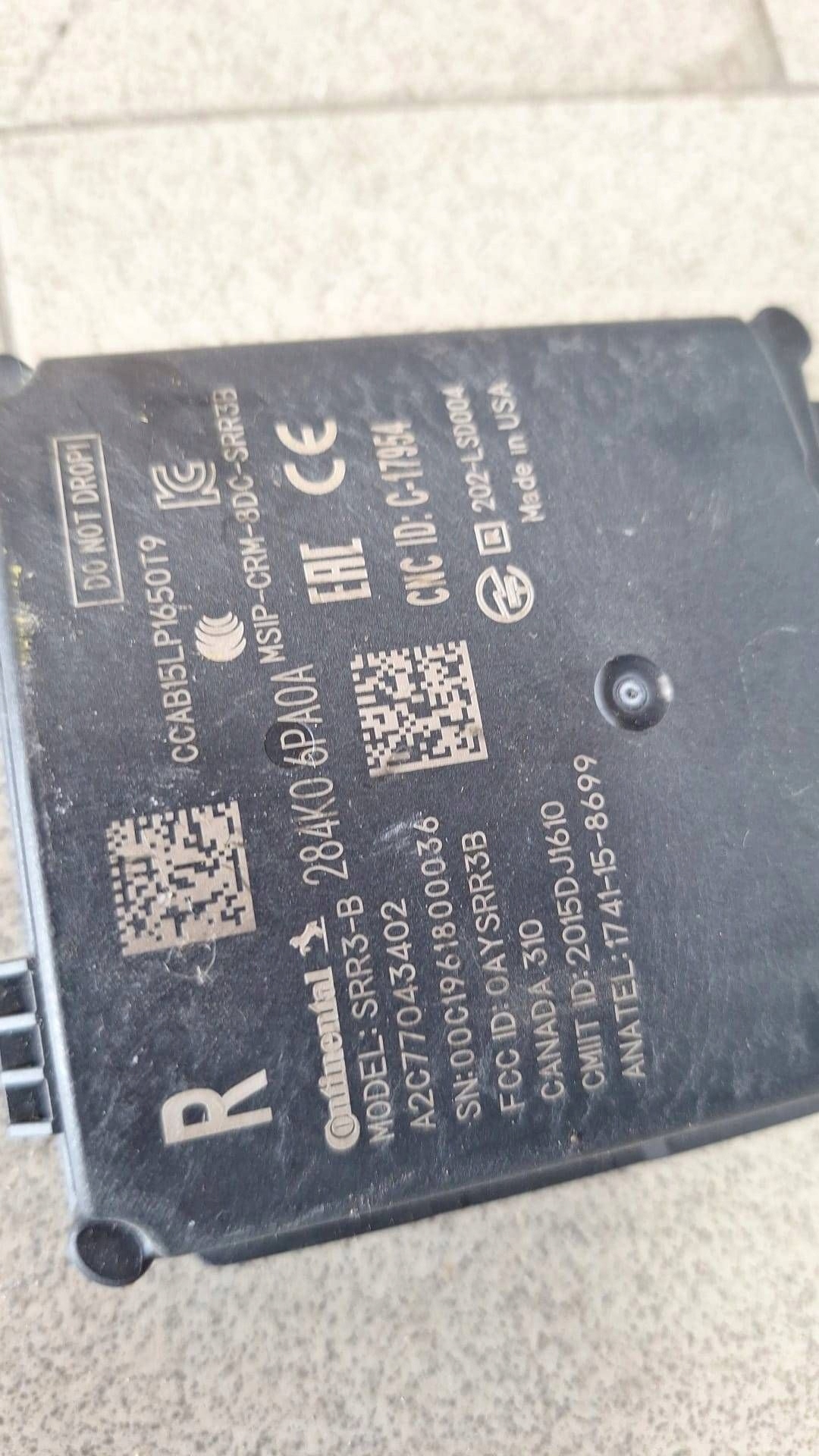 Radar Sensor SENSOR Nissan Juke II F16 284K06NA0A