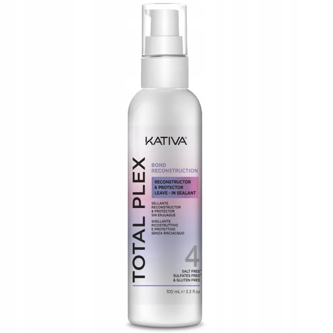 Intenzivní kúra pro vlasy s leskem Kativa Total Plex N4 100 ml