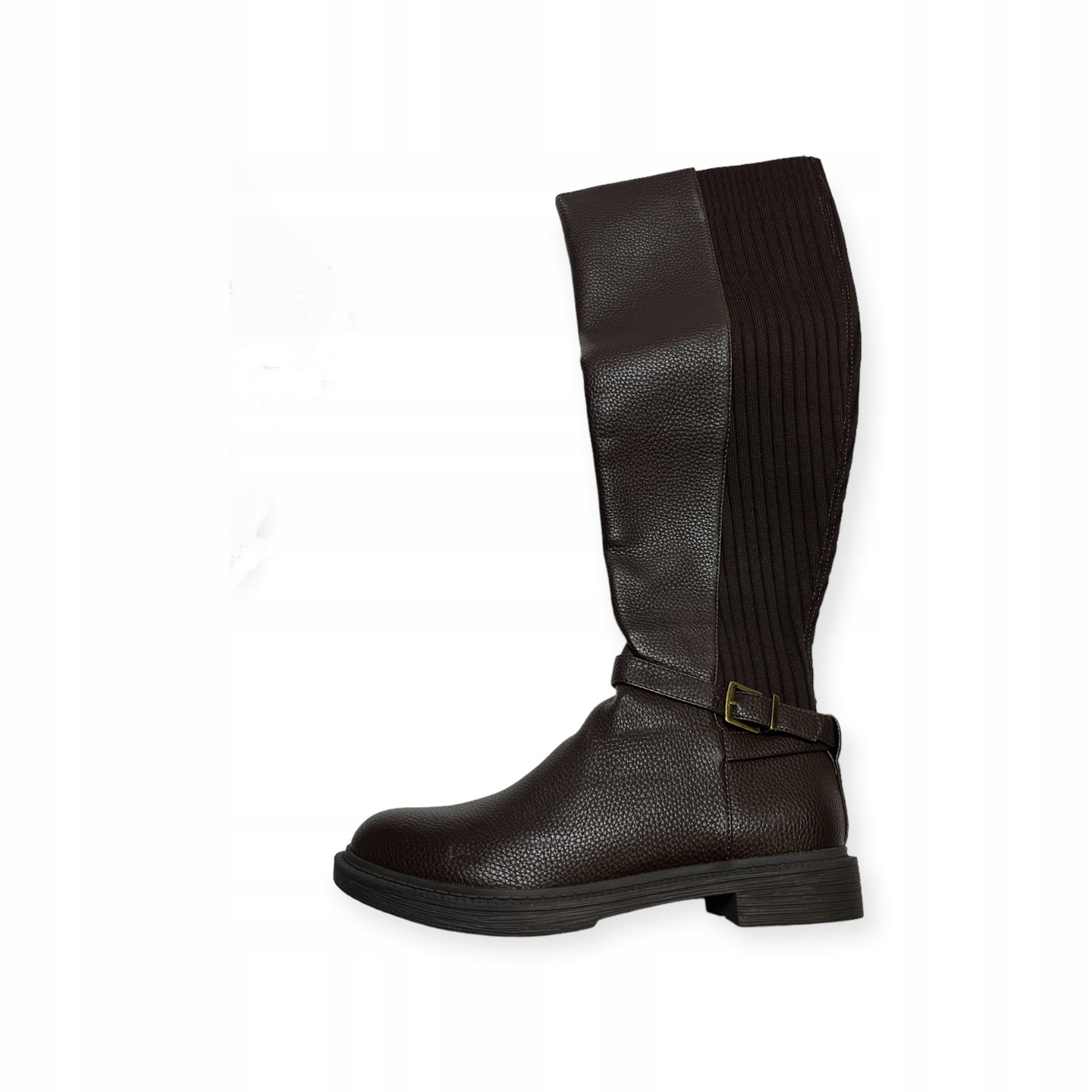 Hnědé dámské kozačky se zipem Kenneth Cole 36