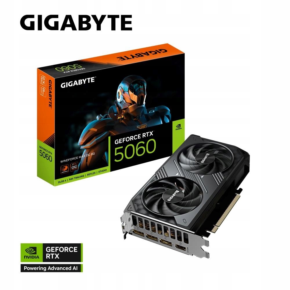 Grafická karta Gigabyte GeForce Rtx 5060 Windforce 8 Gb