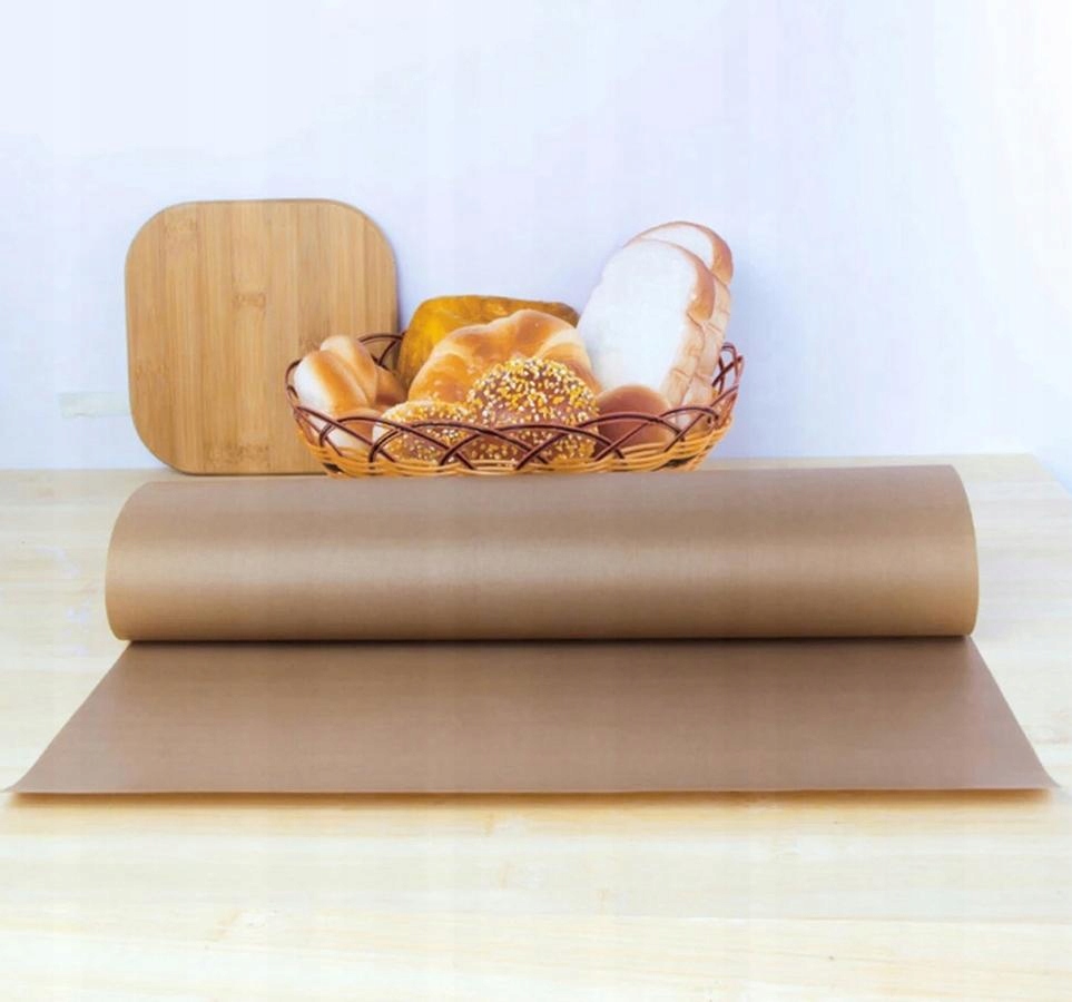 Papier do Pieczenia Brązowy Silikonowany 50m Długi Rodzaj papier do pieczenia