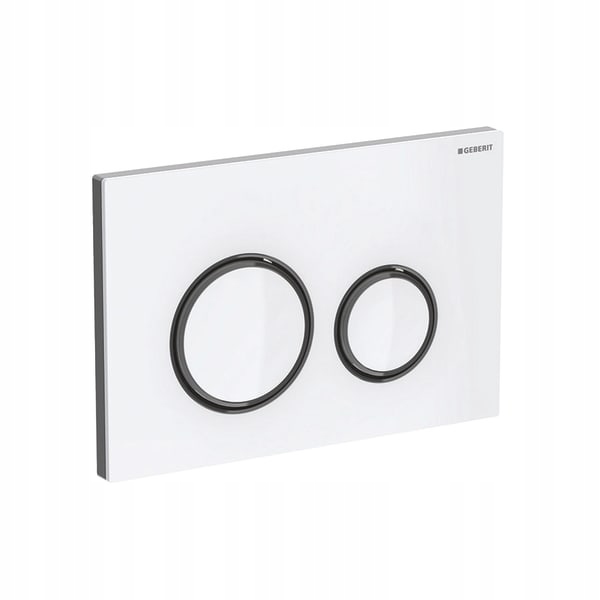 Geberit Spúšťacie Tlačidlo SIGMA21 Biele Sklo
