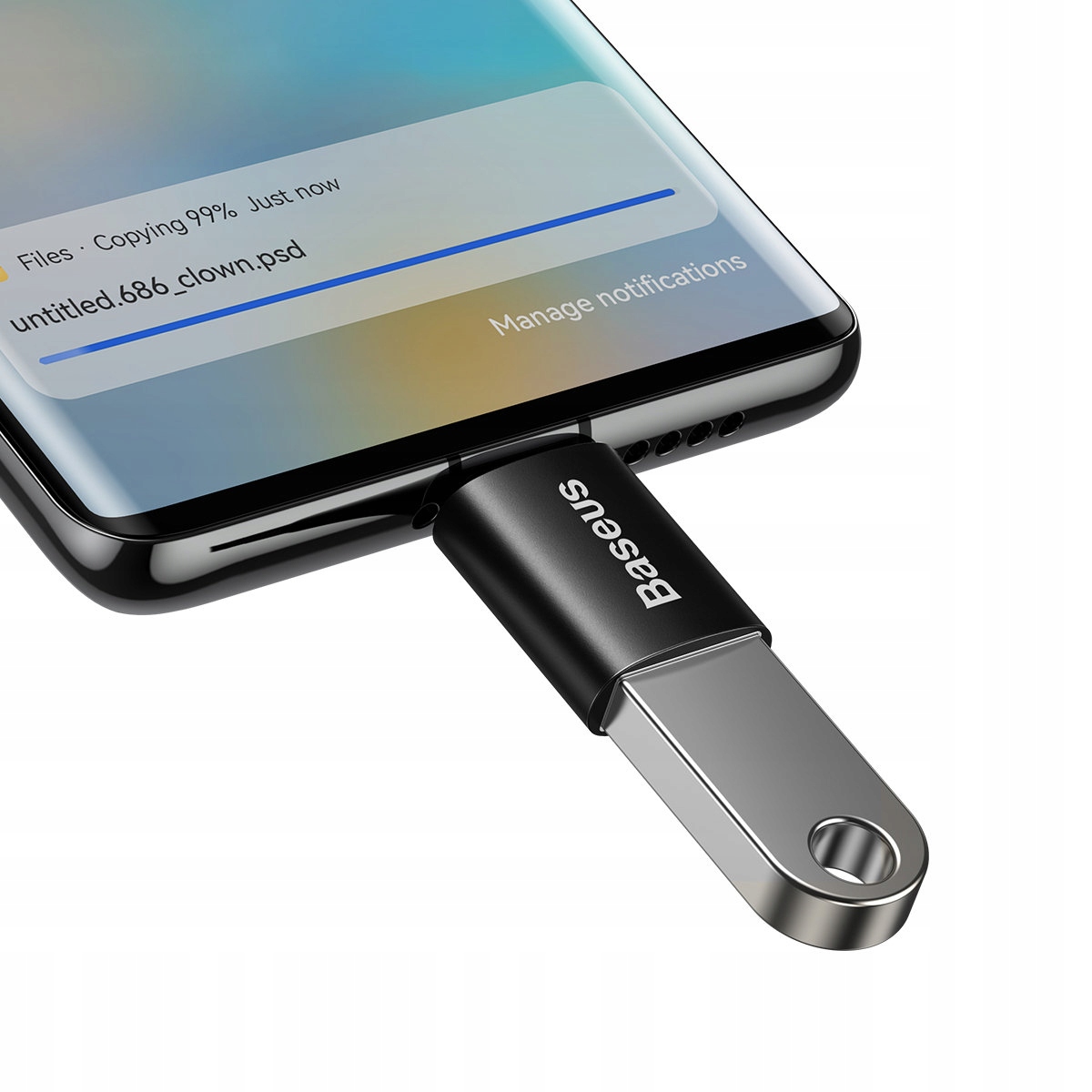 BASEUS PRZEJŚCIÓWKA USB-C - USB ADAPTER KONWERTER DO TELEFONU OTG 10GBPS Zastosowanie USB, FireWire