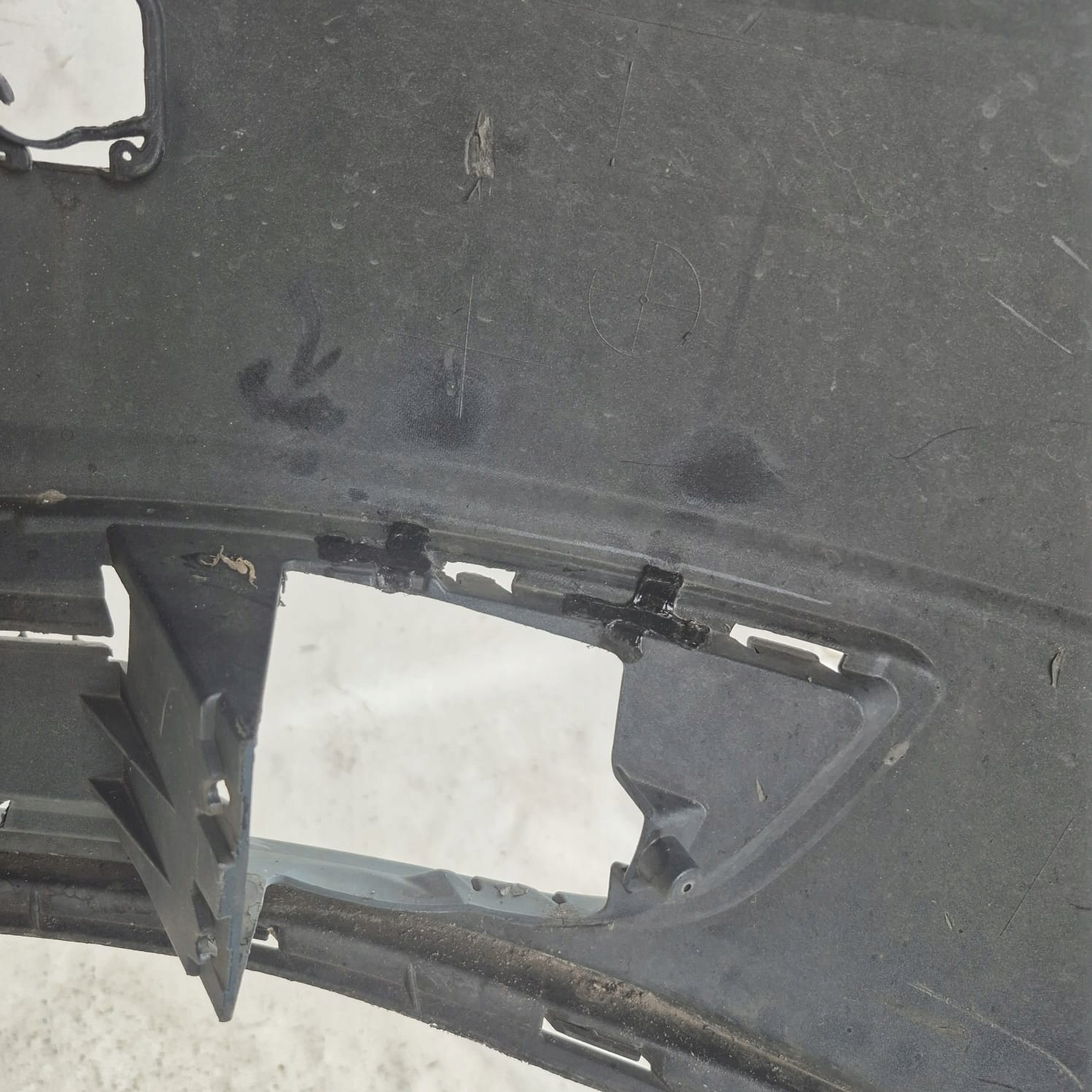 VOLVO V50 LIFT 07-12 bumper front front washer