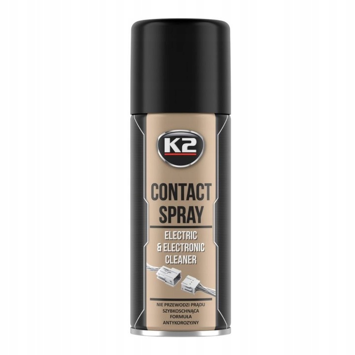 K2 Kontakt Spray Do Czyszczenia Przewodów Styków W125 400ML