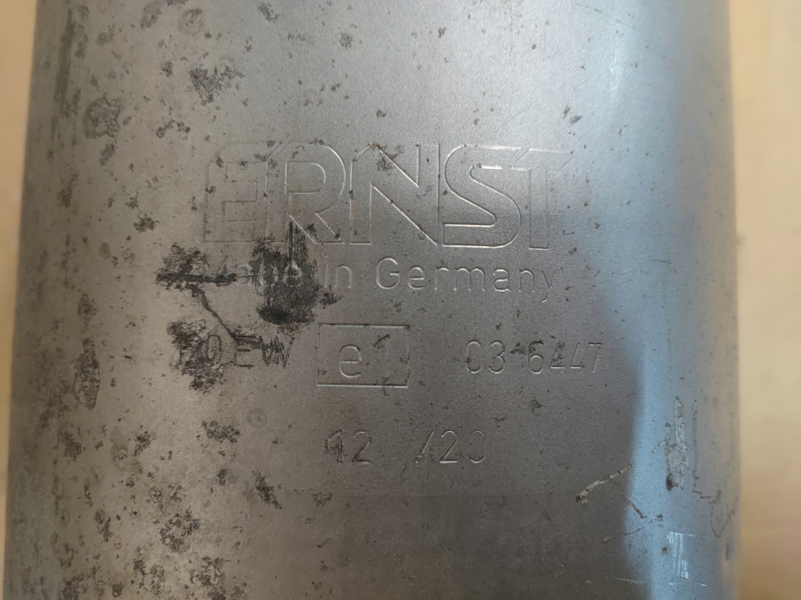 VW GOLF IV 4 exhaust silencer 1.4 16V HB