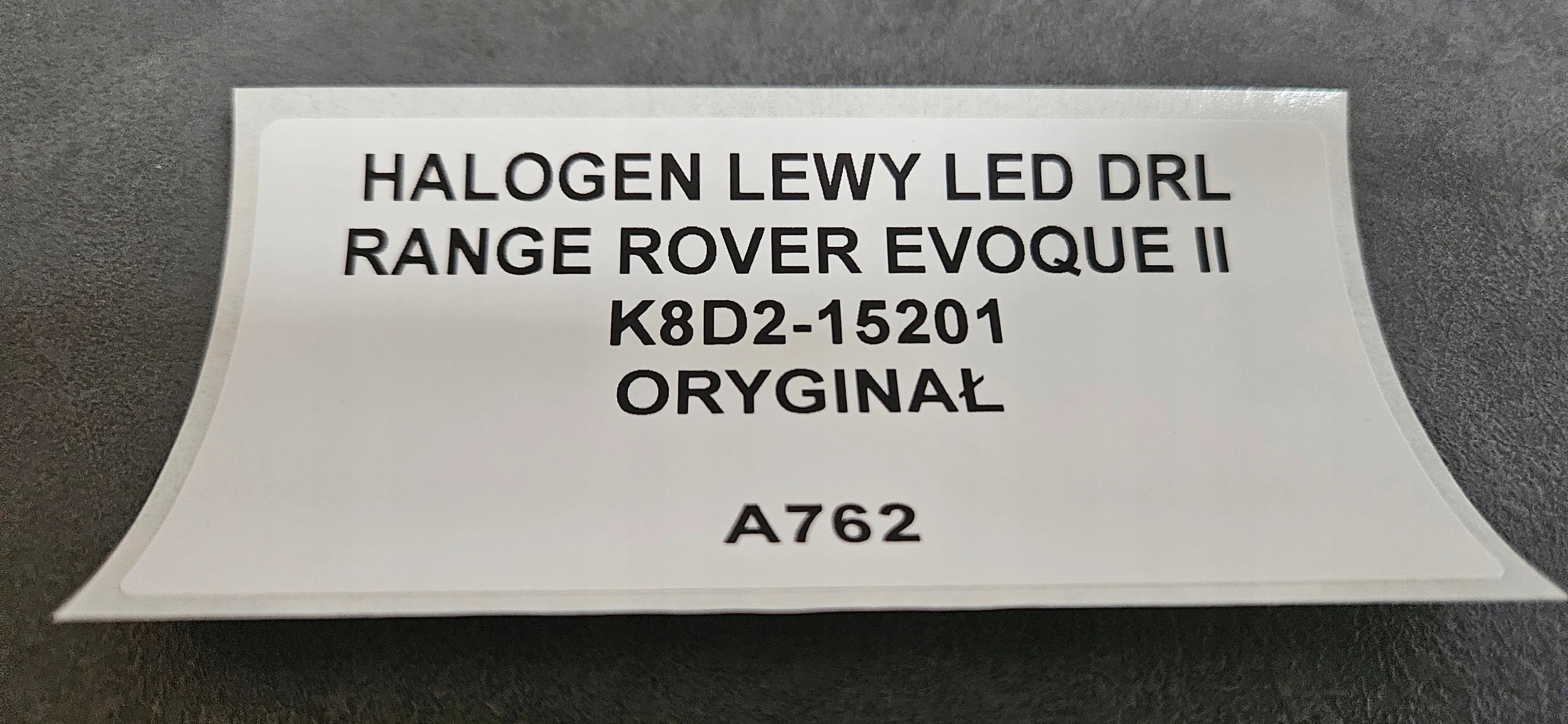 mlhovka levý LED DRL RANGE ROVER EVOQUE II 2