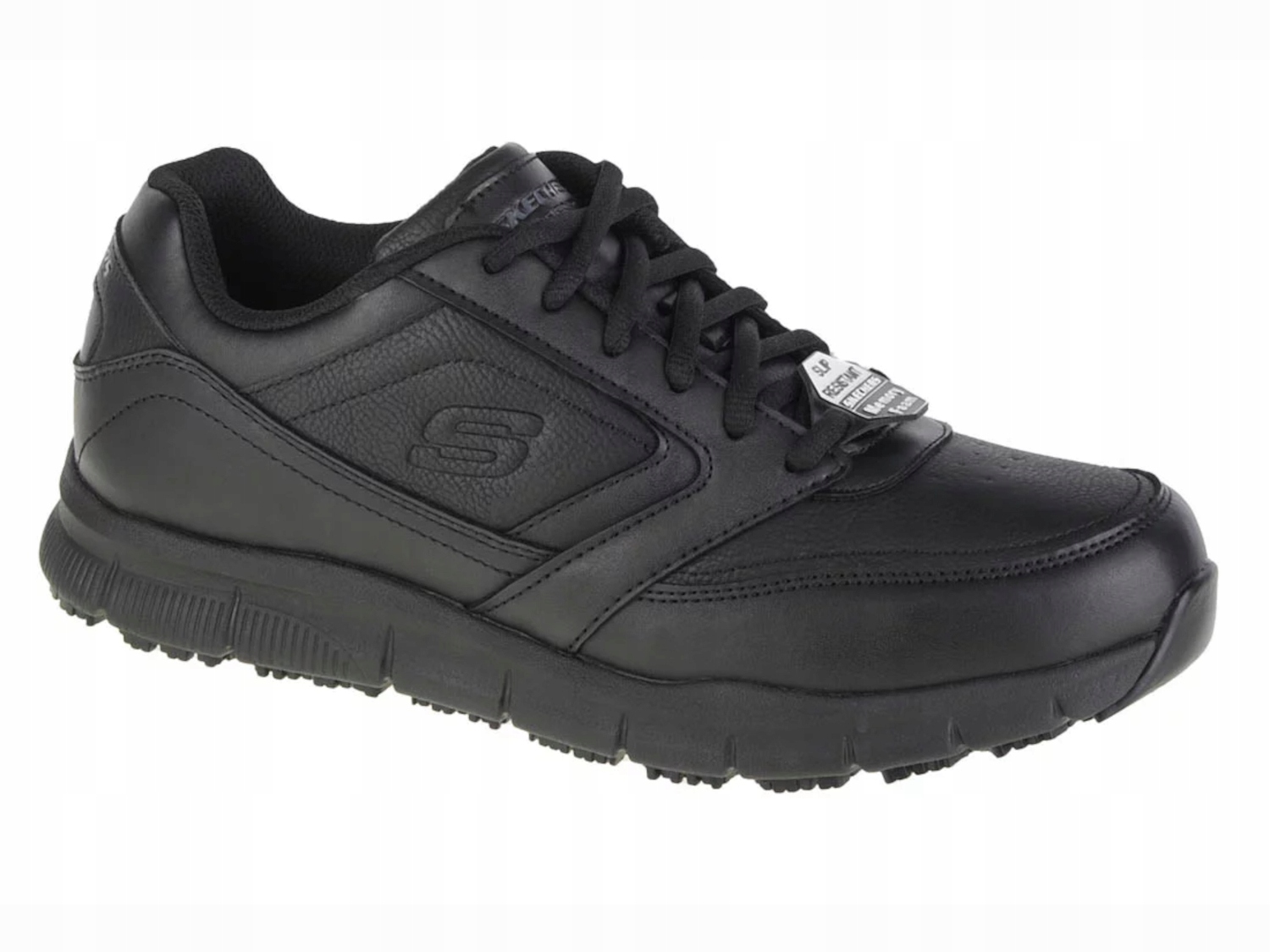Pánské boty Skechers Nampa 77156EC-BLK sportovní černé pohodlné 41,5