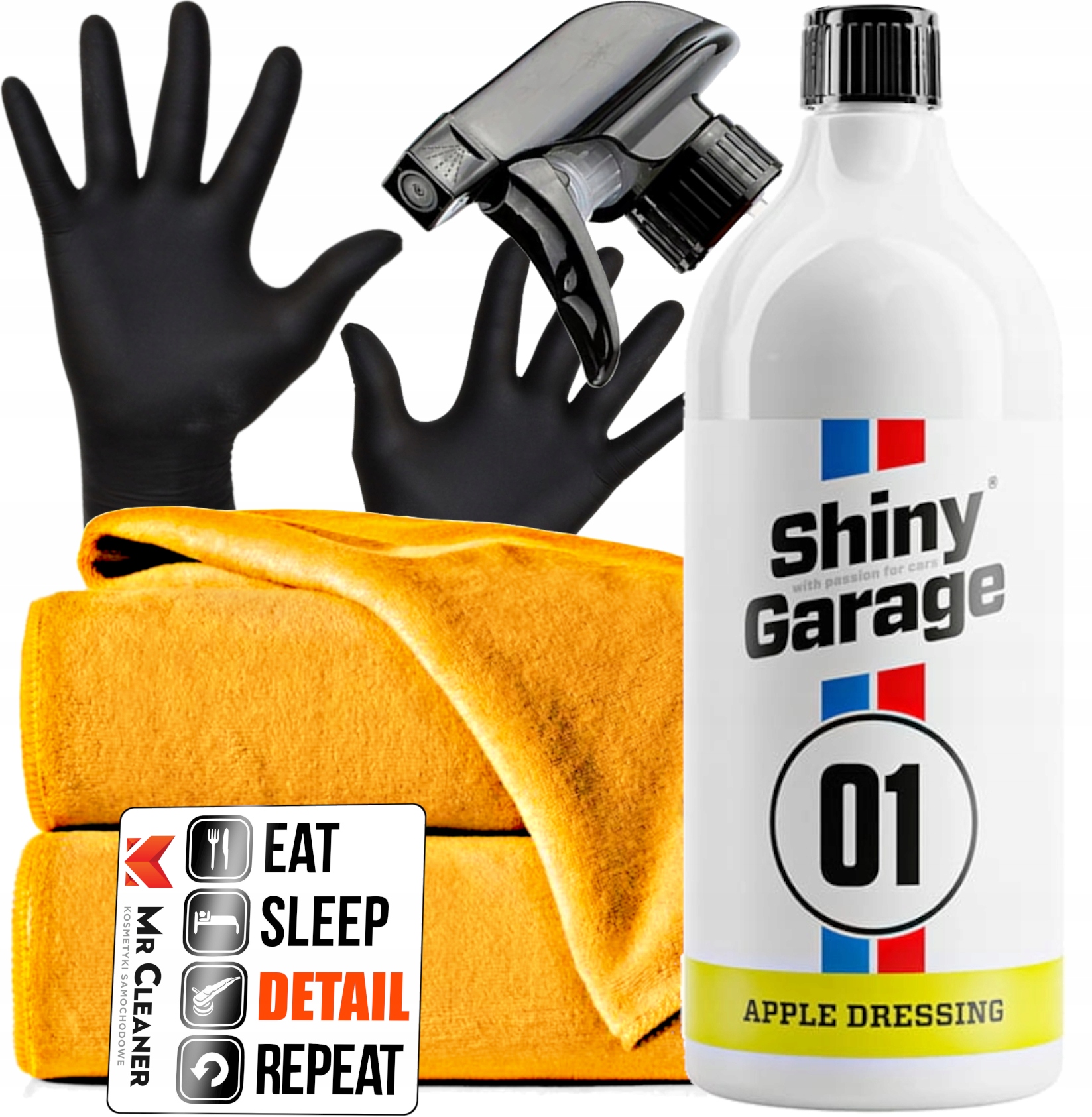 

Shiny Garage Apple Dressing do plastików wewn. 1 l