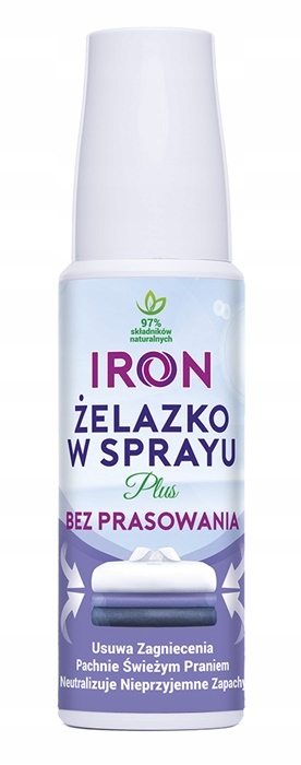

Żelazko w sprayu Iron 100ml Travel podróż Działa