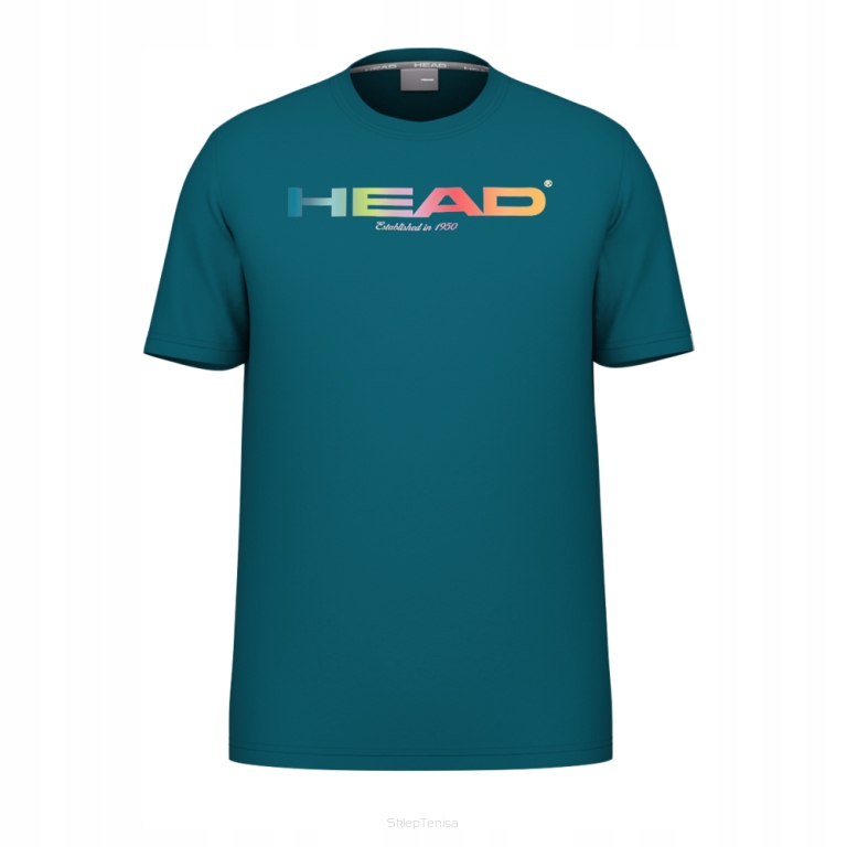 Koszulka tenisowa Head Rainbow T-Shirt Men morska XXL