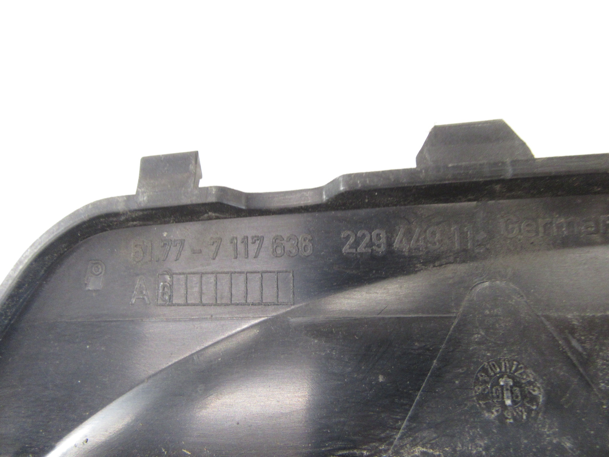 cover moulding cap of the threshold right rear part BMW e87