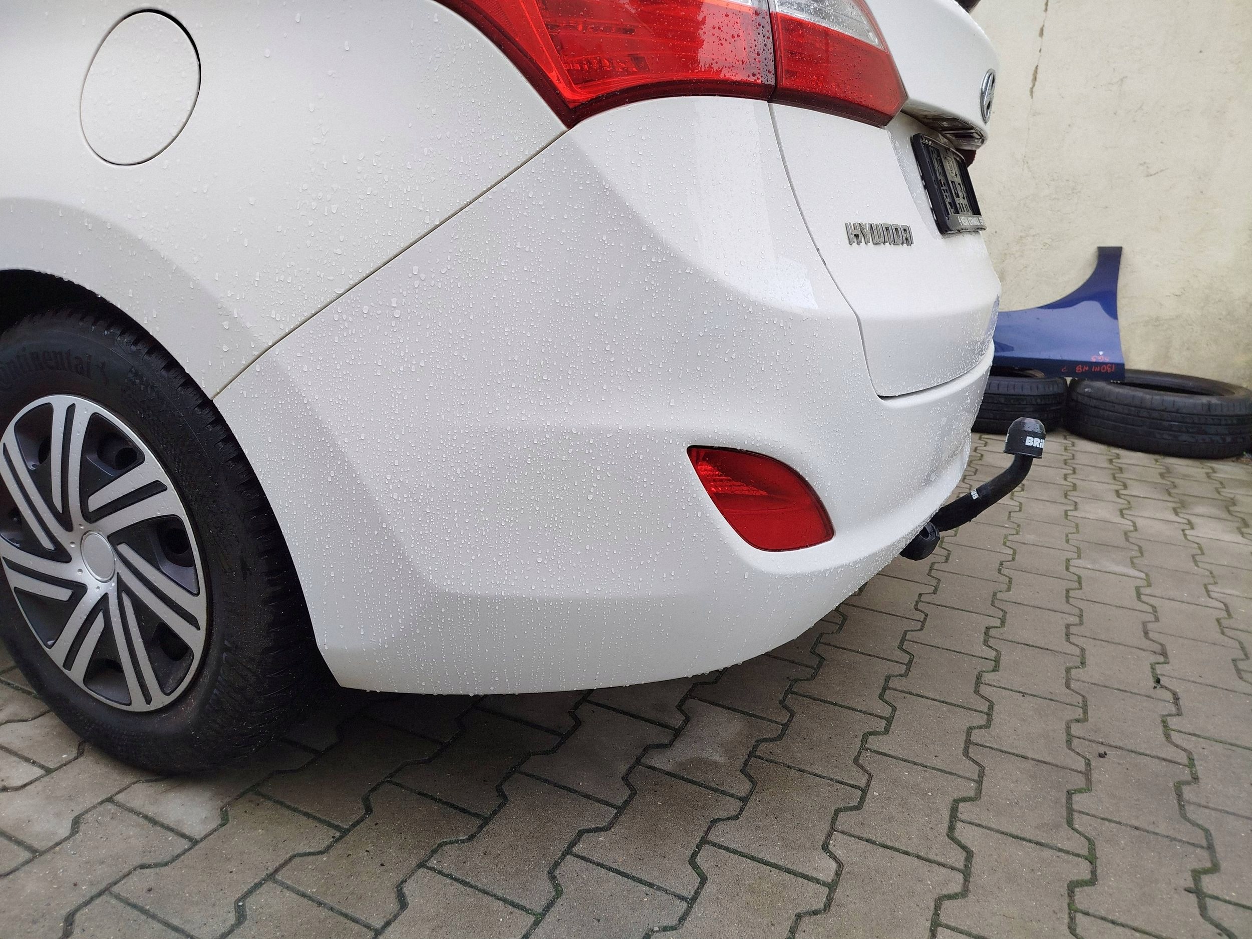 HYUNDAI I30 II KOMBI TCW bumper rear part rear complete 2012