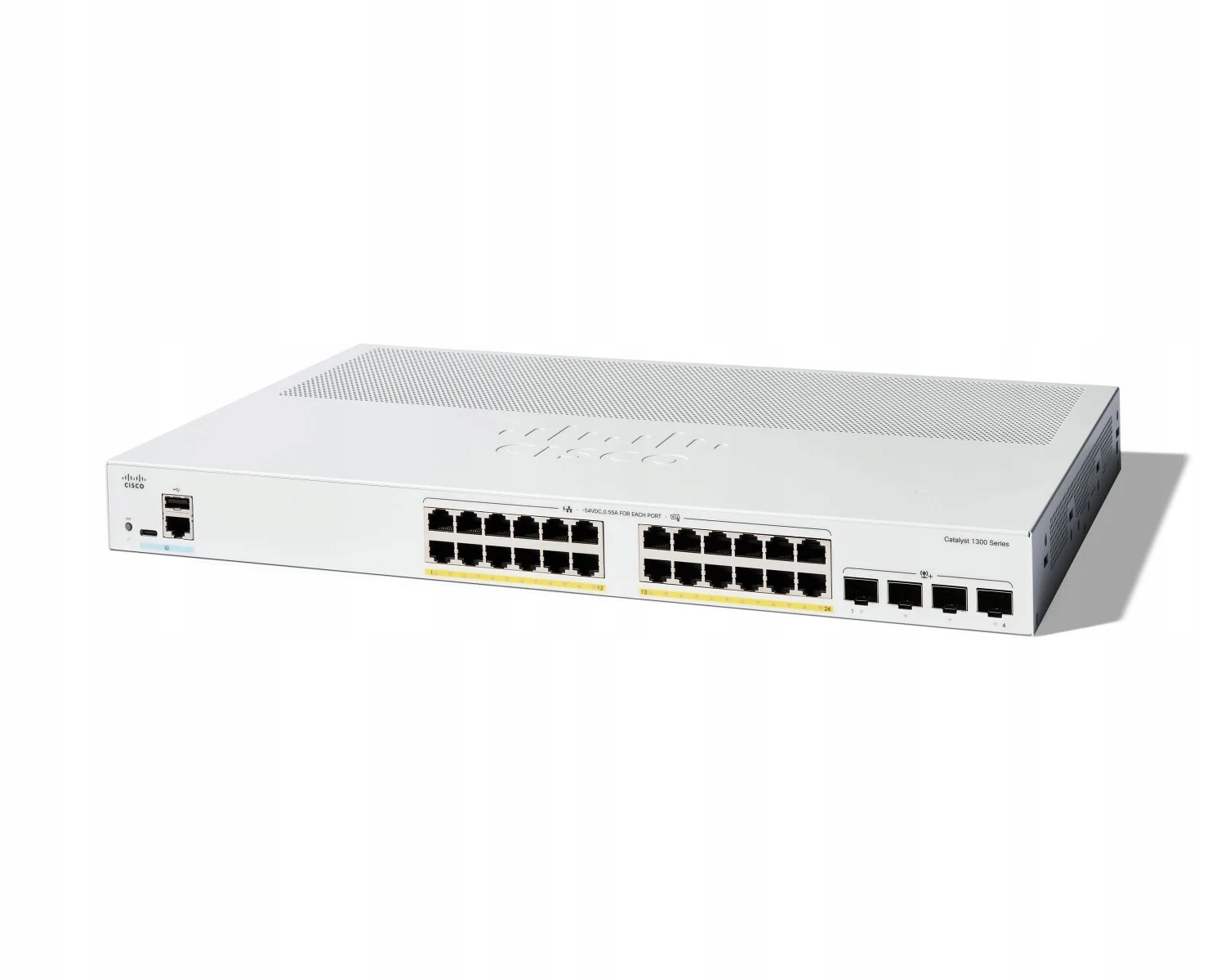 Cisco Catalyst 1300 Spravovaný L2/L3 Gigabit Ethernet (10/100/1000) Podpora
