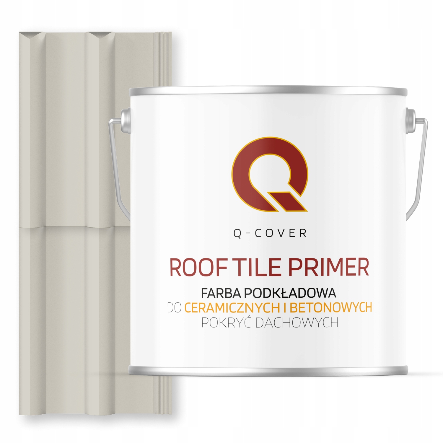 Podkladová Farba Na Keramickú Strechu Biela Šedá Ral 9002 Mat 5 L