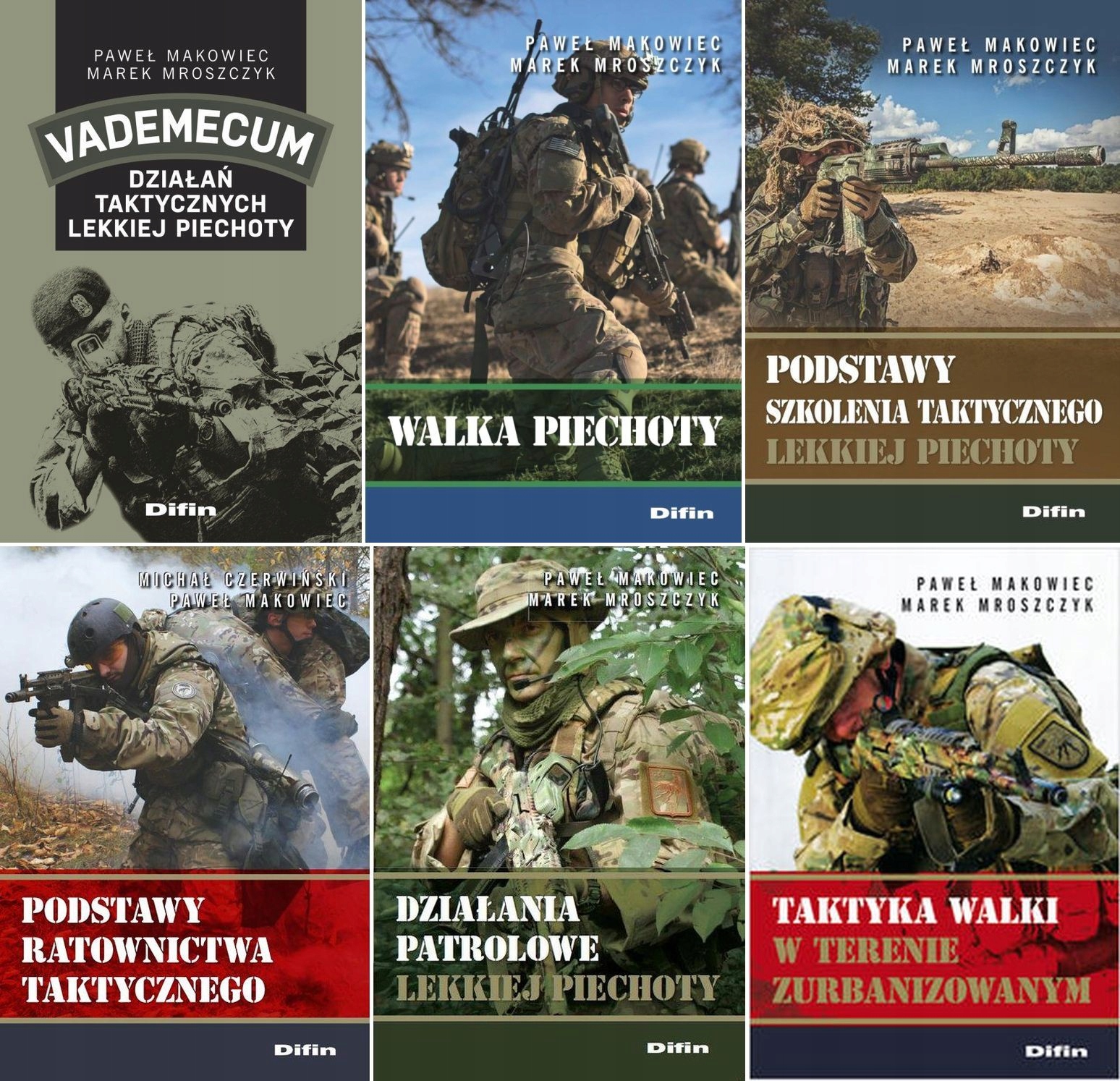 PIECHOTA TAKTYKA WALKA DZIAŁANIA SZKOLENIE Makowiec Zestaw