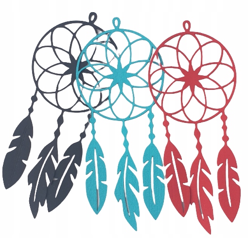 

Łapacz Snów Zawieszka Ażurowa Ozdoba Dekoracja