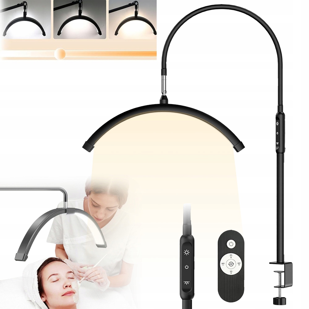 Kosmetická Lampa Led Oblouk 20 W Pro Prodlužování Řas 5 Úrovní Jasu