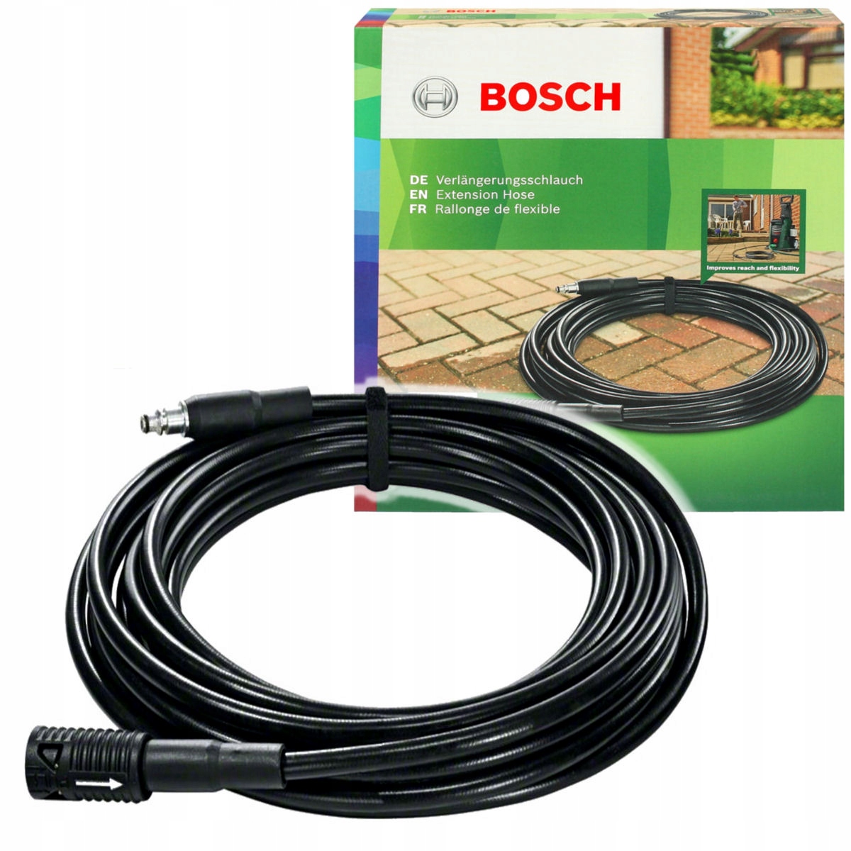 

Wąż przedłużający 6m 160 bar do myjek Bosch