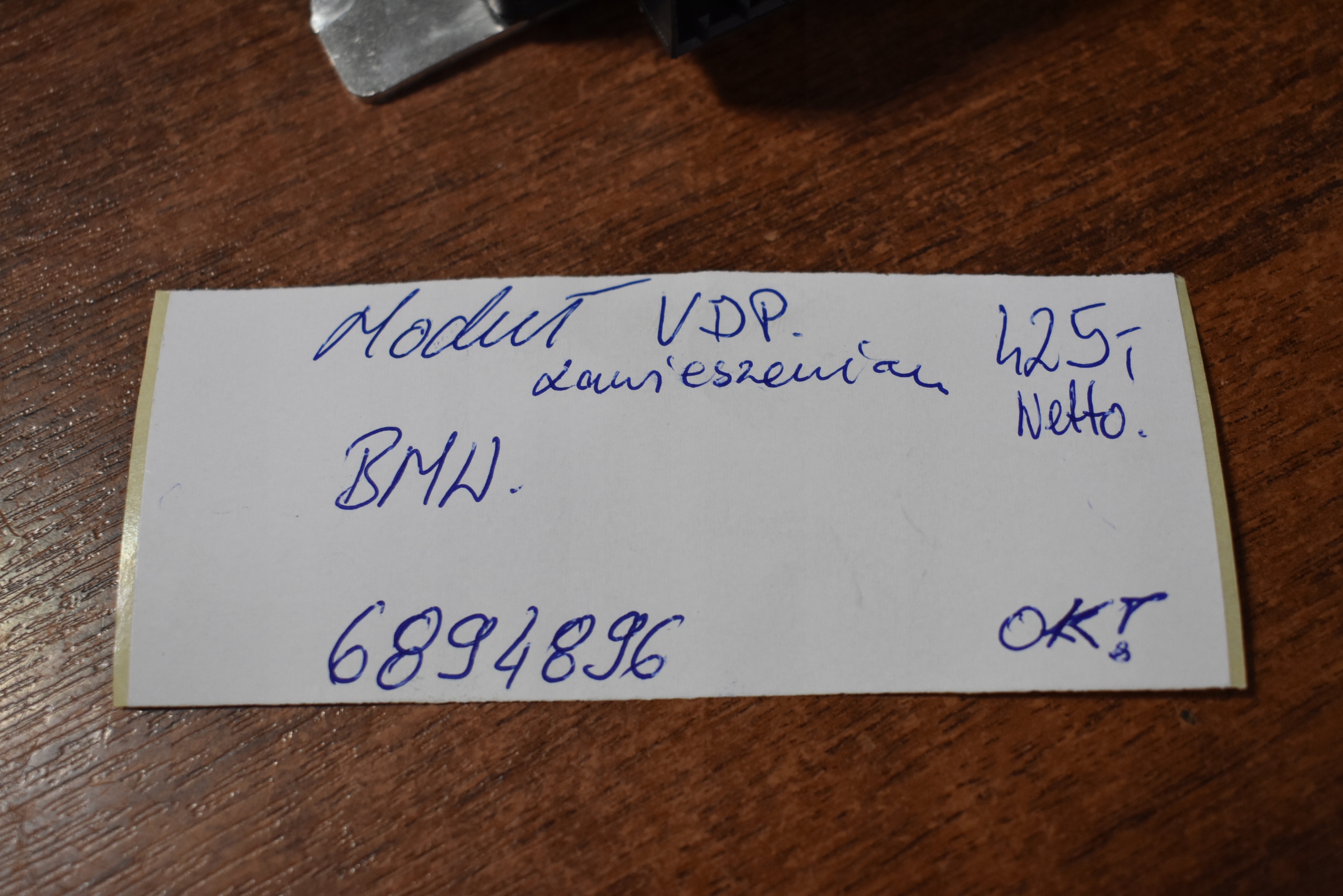 IDEALNY module springing VDP BMW 1 9