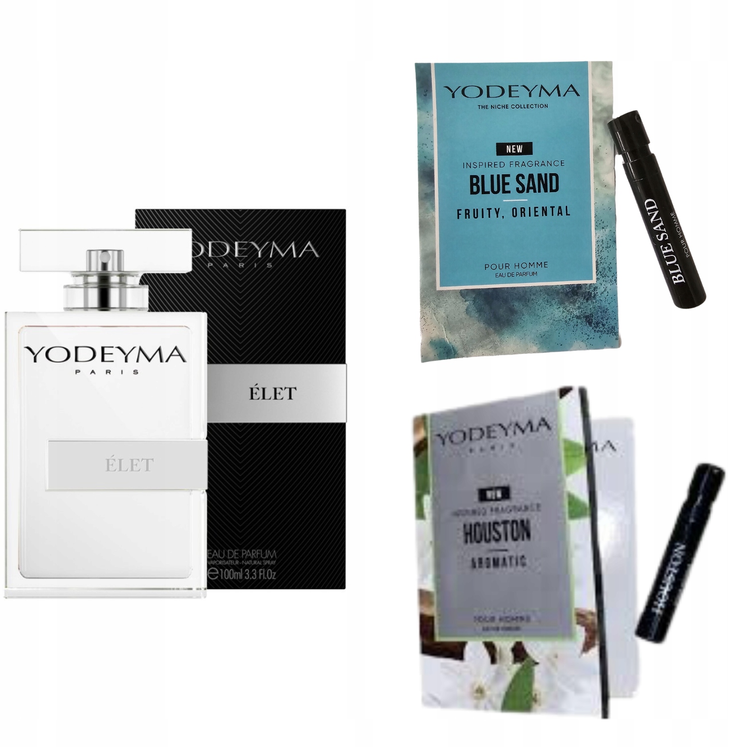 Yodeyma Élet Parfémovaná voda pro muže 100 ml 2 vzorky