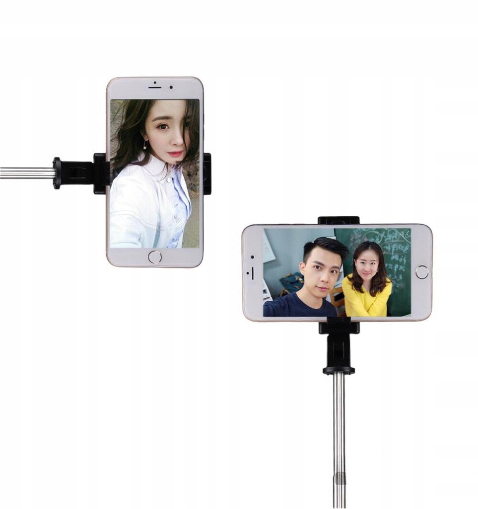KIJEK SELFIE DO TELEFONU STICK TRÓJNÓG TRIPOD BLUETOOTH UCHWYT KIJ Obsługiwane systemy operacyjne Android iOS