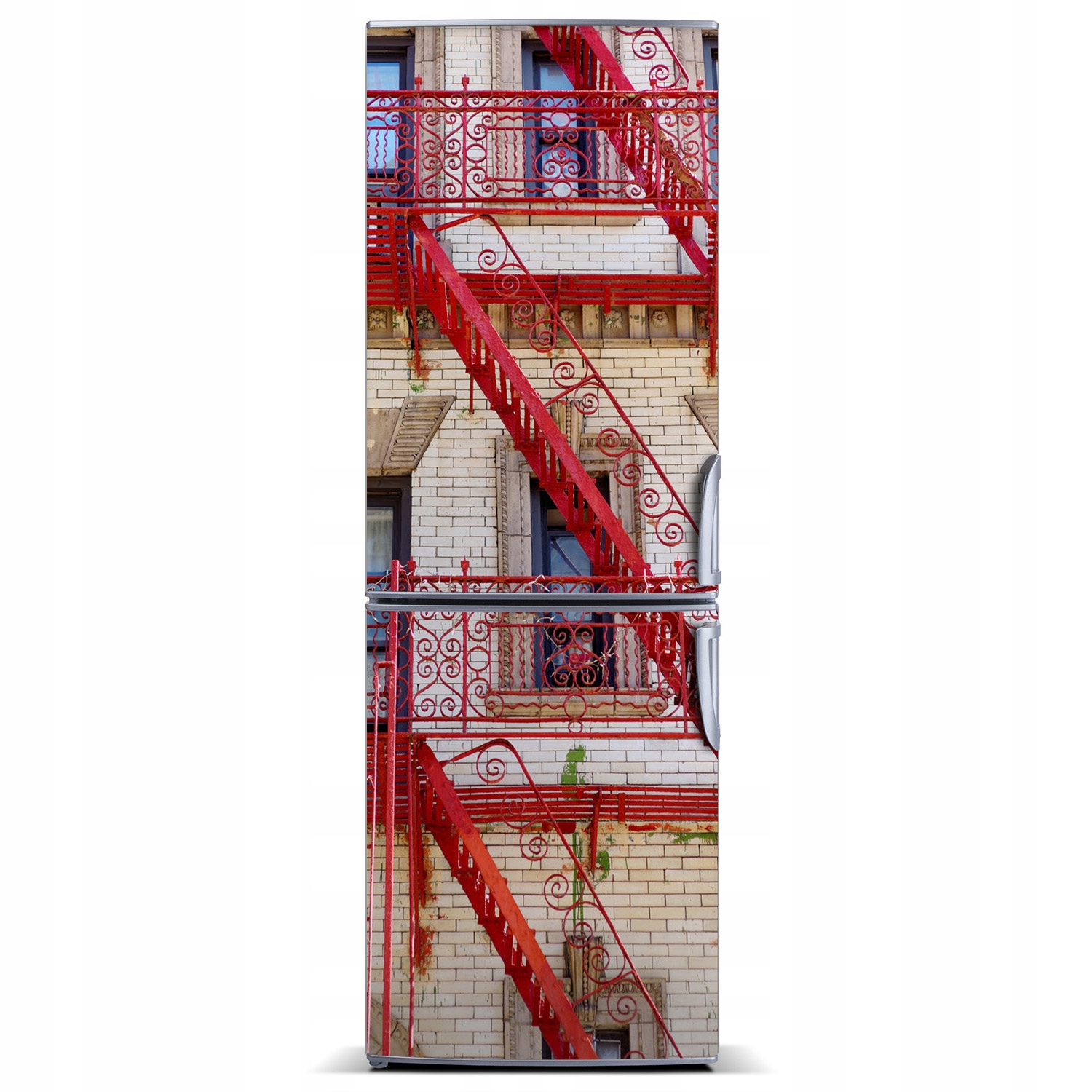 

Foto Magnes na lodówkę Włoska kamienica 60x180