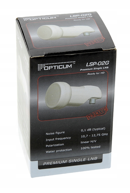 Konwerter Satelitarny Single LNB 4K UHD (pojedynczy) Opticum LSP-02G EAN (GTIN) 5901912281806