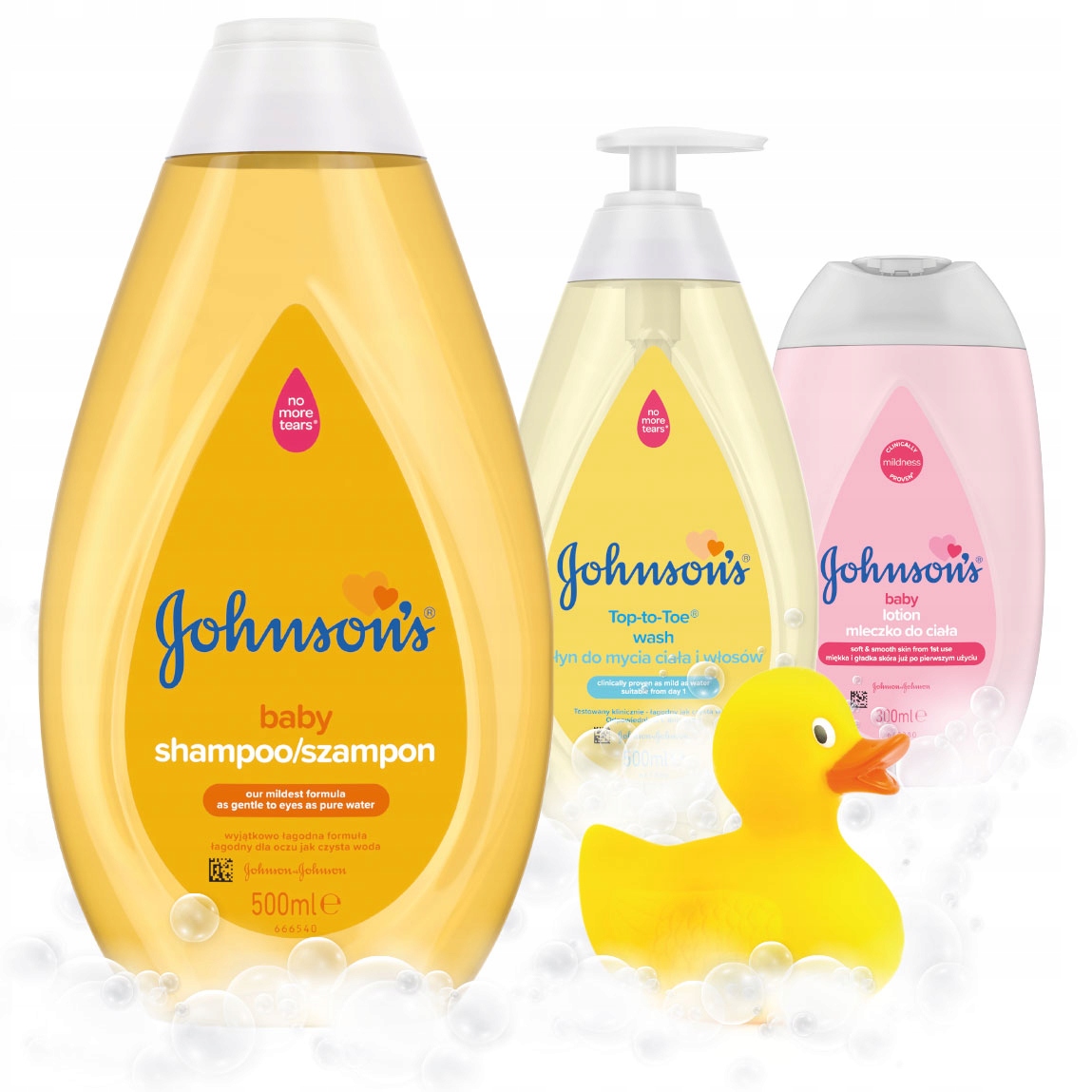 JOHNSON'S Bedtime szampon na dobranoc 500ml Opakowanie butelka