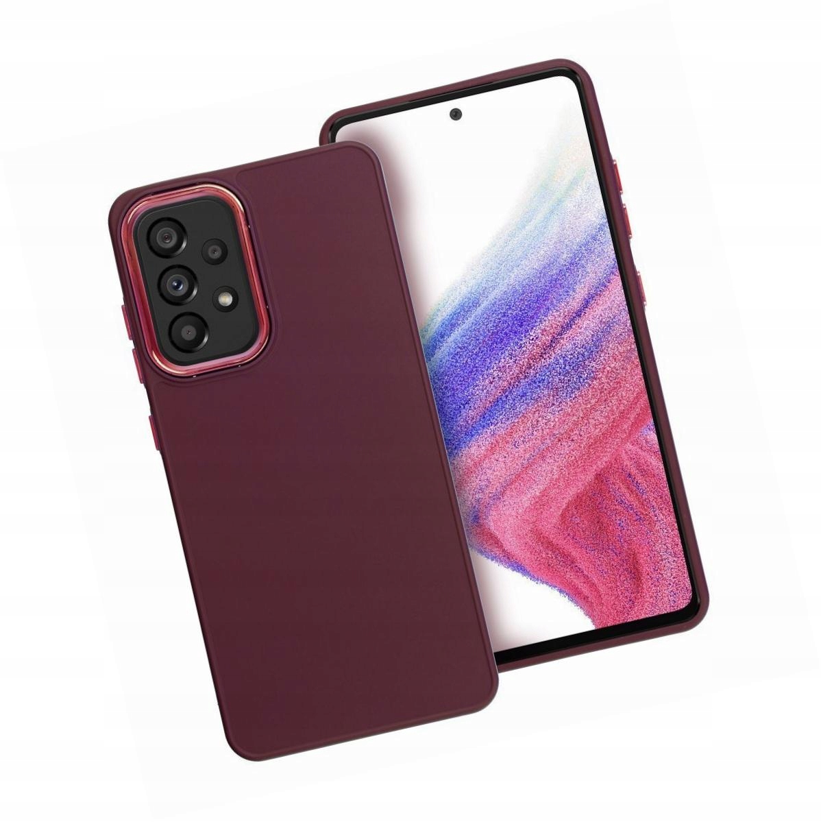 Etui silikonowe do Samsung A52 5G Frame