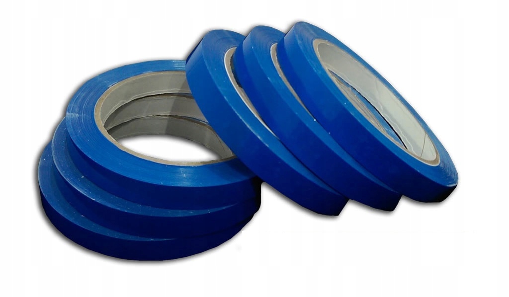 TAŚMA PVC 9mm/60MB NIEBIESKA do zamykarek