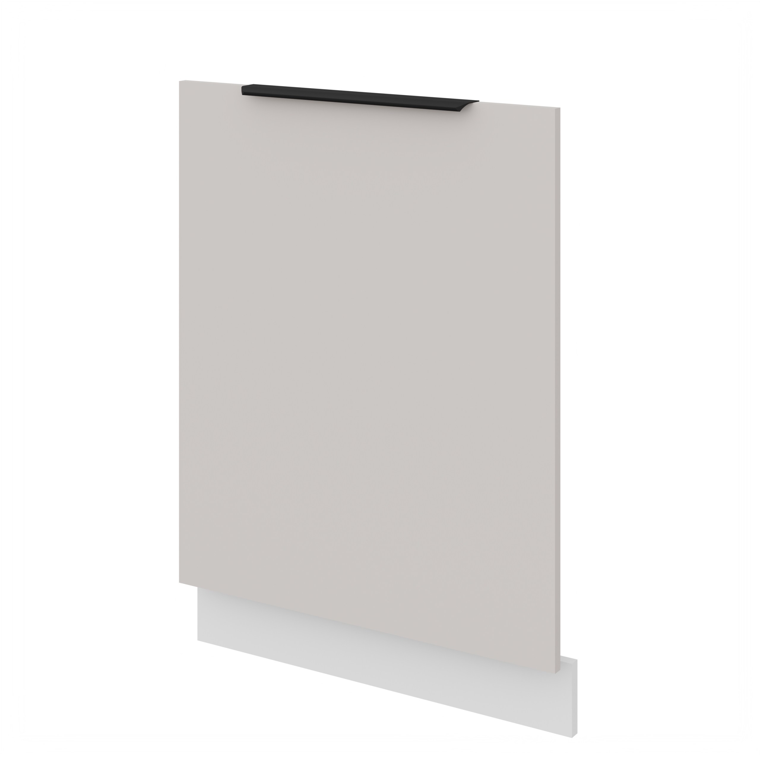 Přední panel pro vestavnou myčku nádobí 60, přední panel Kašmír, myčka nádobí 713 x 596 mm