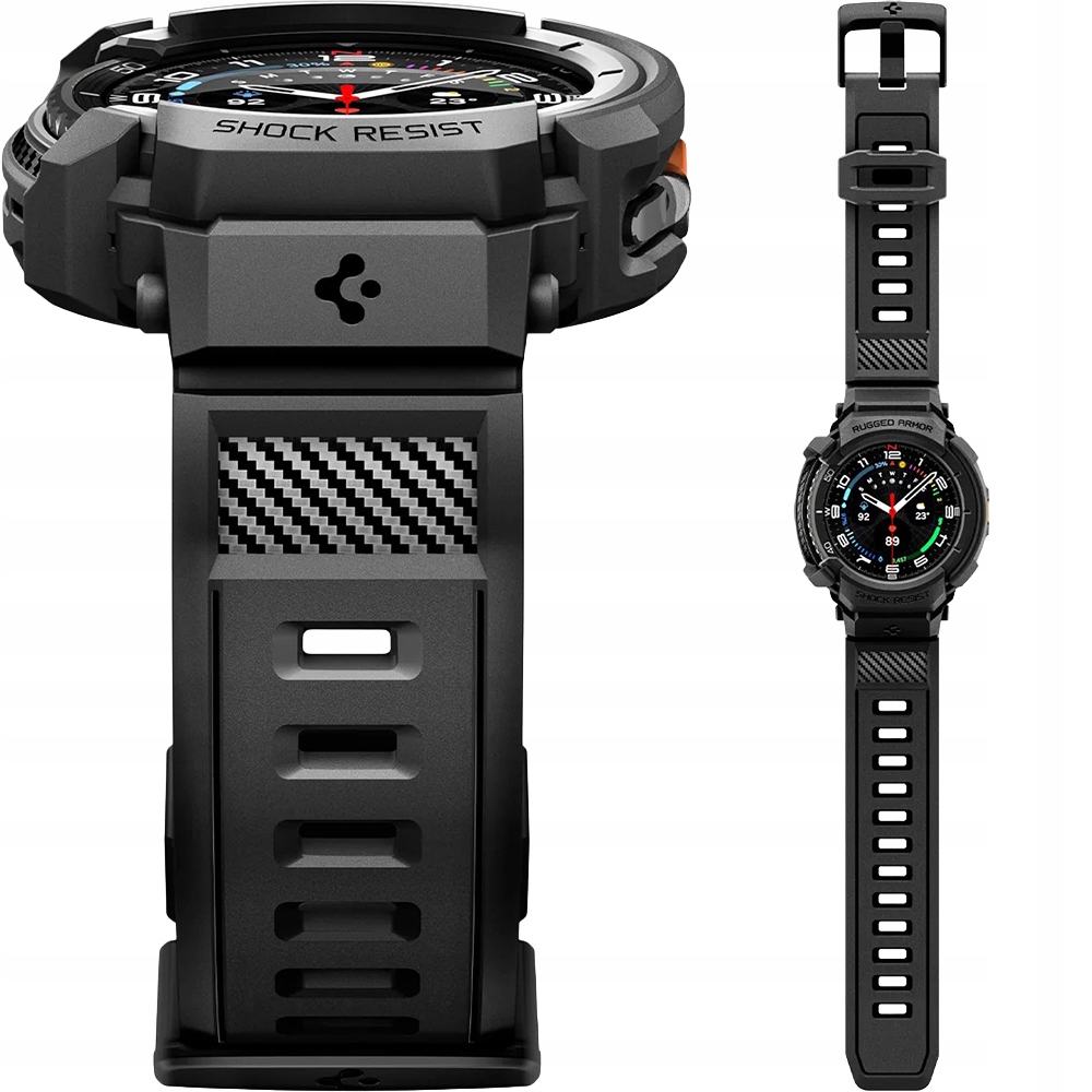 Pouzdro řemínek pro Galaxy Watch 8 Classic 46 mm Spigen, ochranné pancéřové pouzdro