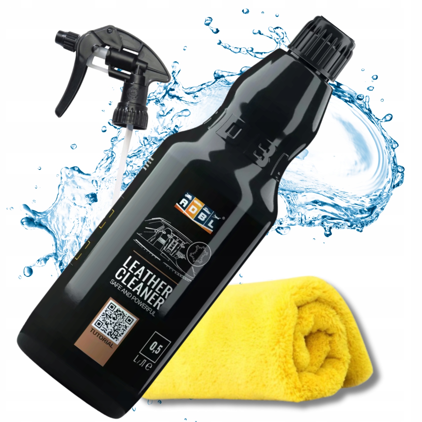 Adbl Do Czyszczenia Skóry Tapicerki Leather Cleaner 500ml