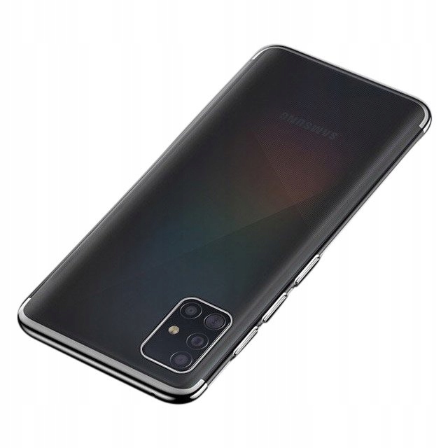 

Clear Color case żelowy pokrowiec etui z metaliczn