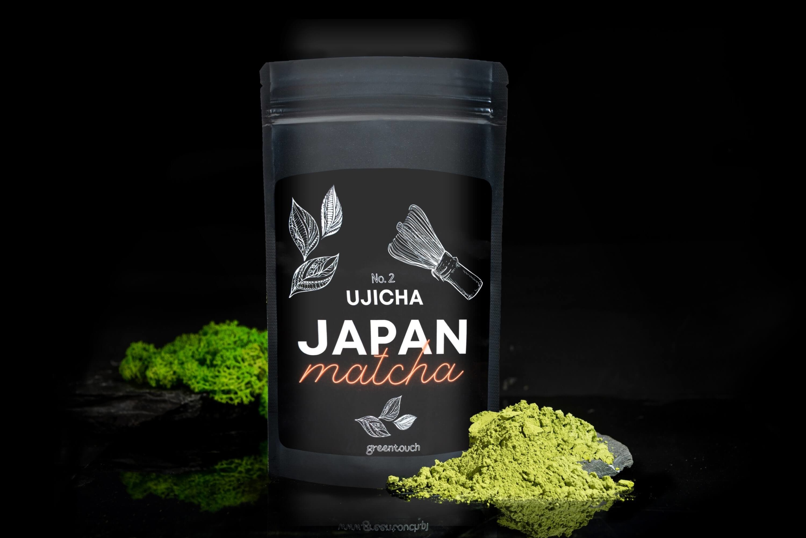 Herbata matcha japońska 100g Ujicha codzienna EAN (GTIN) 5903917144674