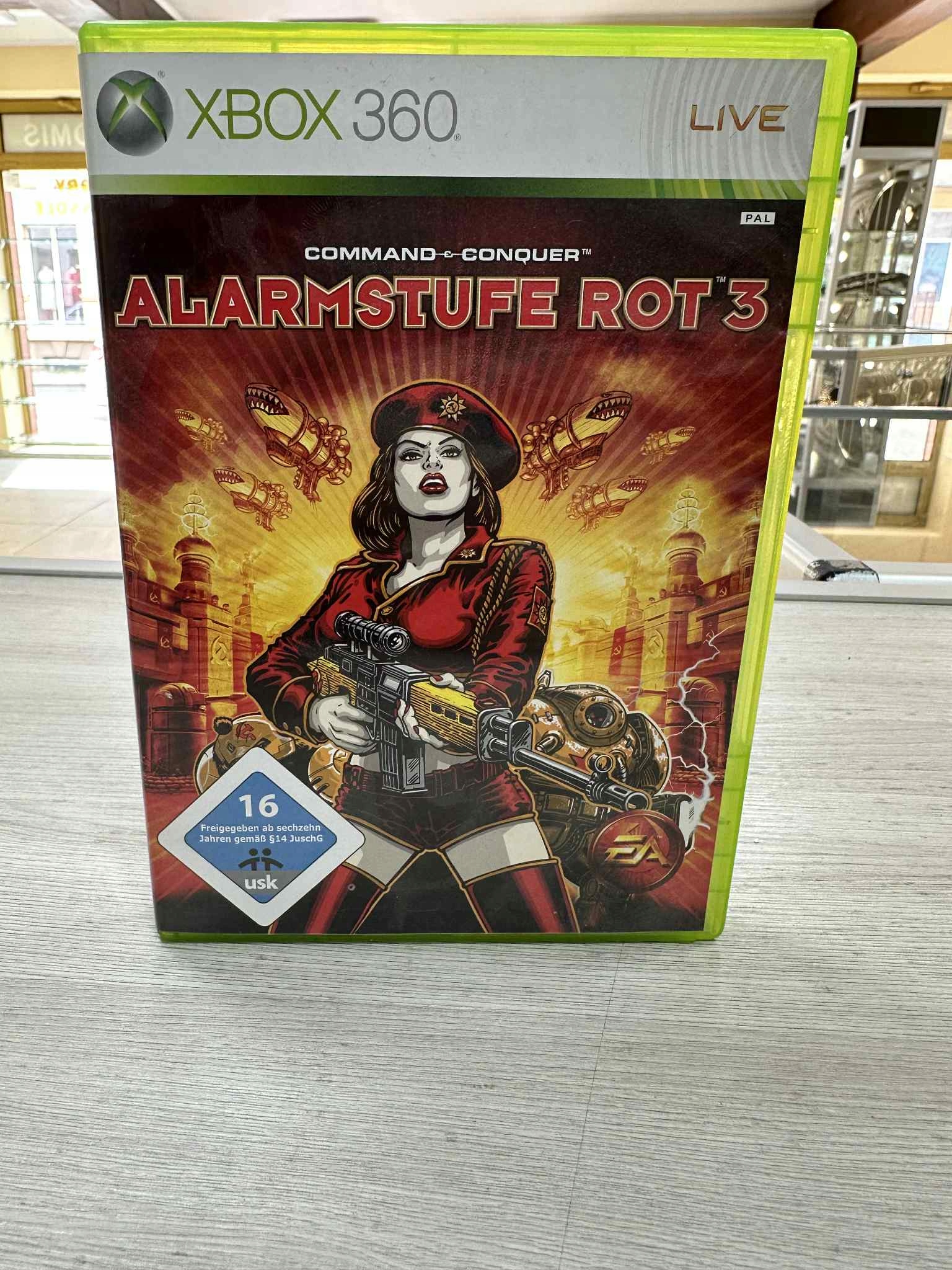 Xbox360 - xbox360★COMMAND &amp; CONQUER RED ALERT 3 Command & Conquer: Red Alert 3 Xbox 360 pudełkowa - Stan