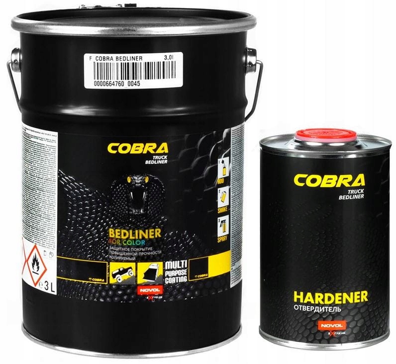 NOVOL Extreme-Cobra Truck Bedliner For Color 4L