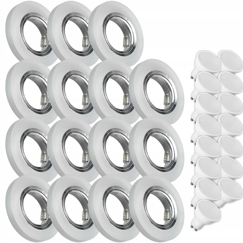 15X Skleněná Lampička Moderní Kulaté Stropní Svítidlo Kolo Silné Sklo Námraza Led Žárovka 10W