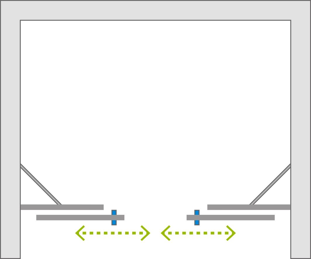 Drzwi przesuwne Furo Gold DWD 180 szkło UltraClear Kod producenta 26835/54768