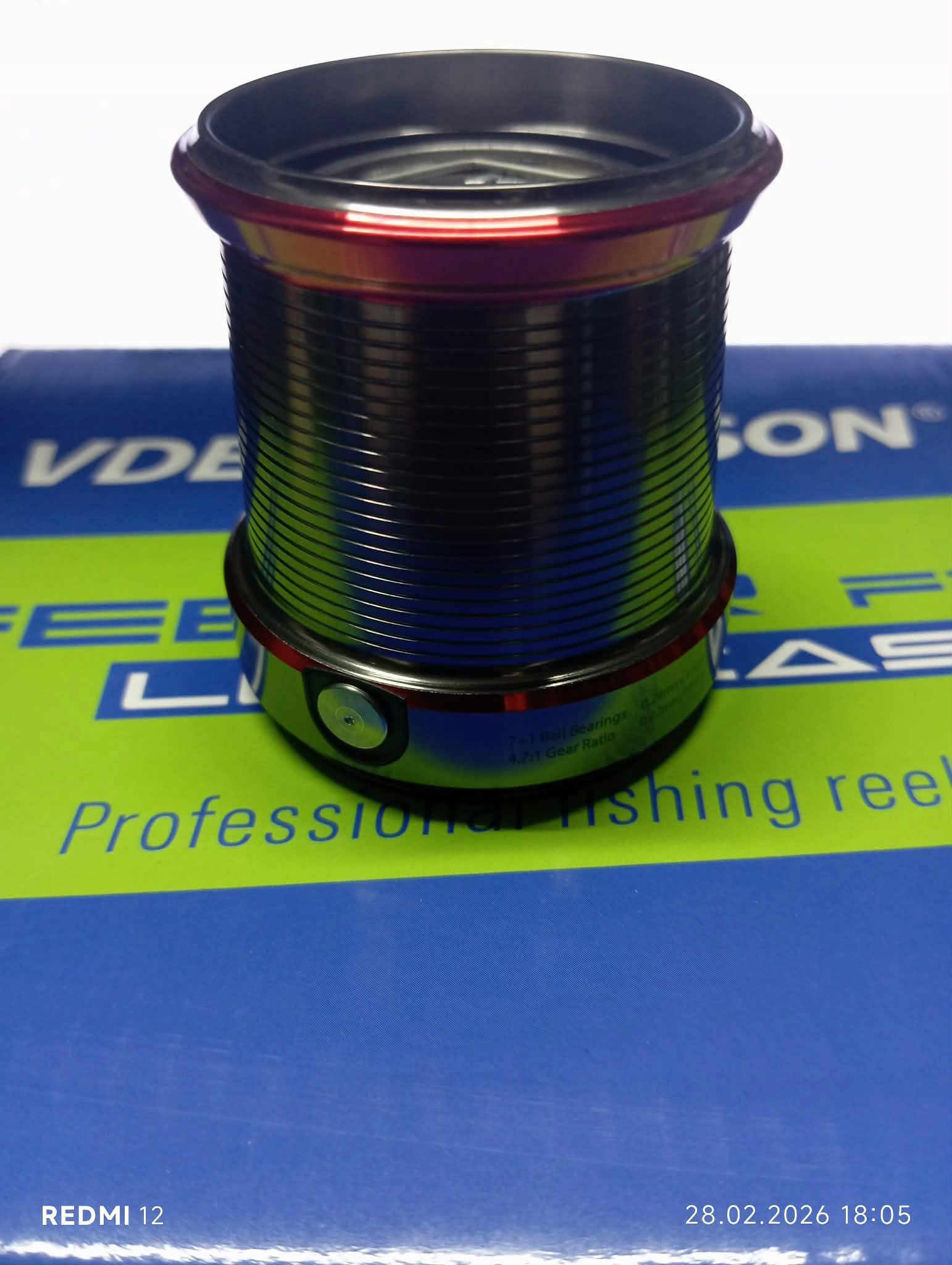 VDE-Robinson Feeder Long Cast Fd 408 23P-VF-L41 Szpula Zapasowa