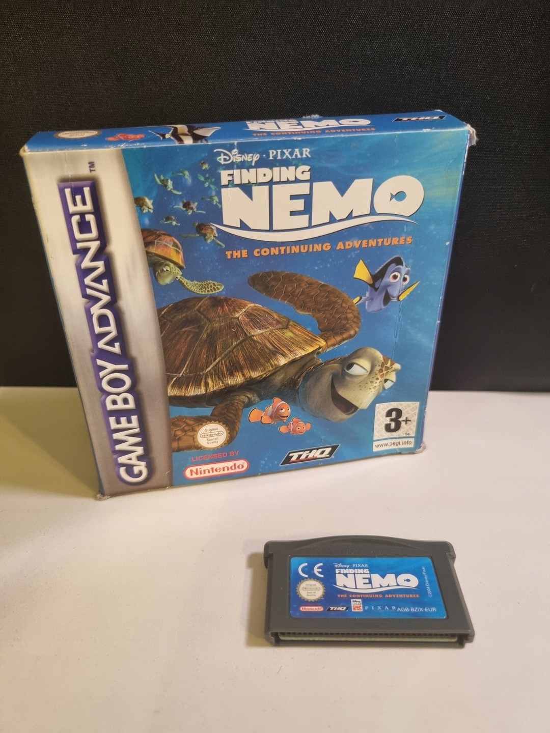 Finding Nemo, gra GBA Gameboy Advance Nintendo, z pudełkiem.