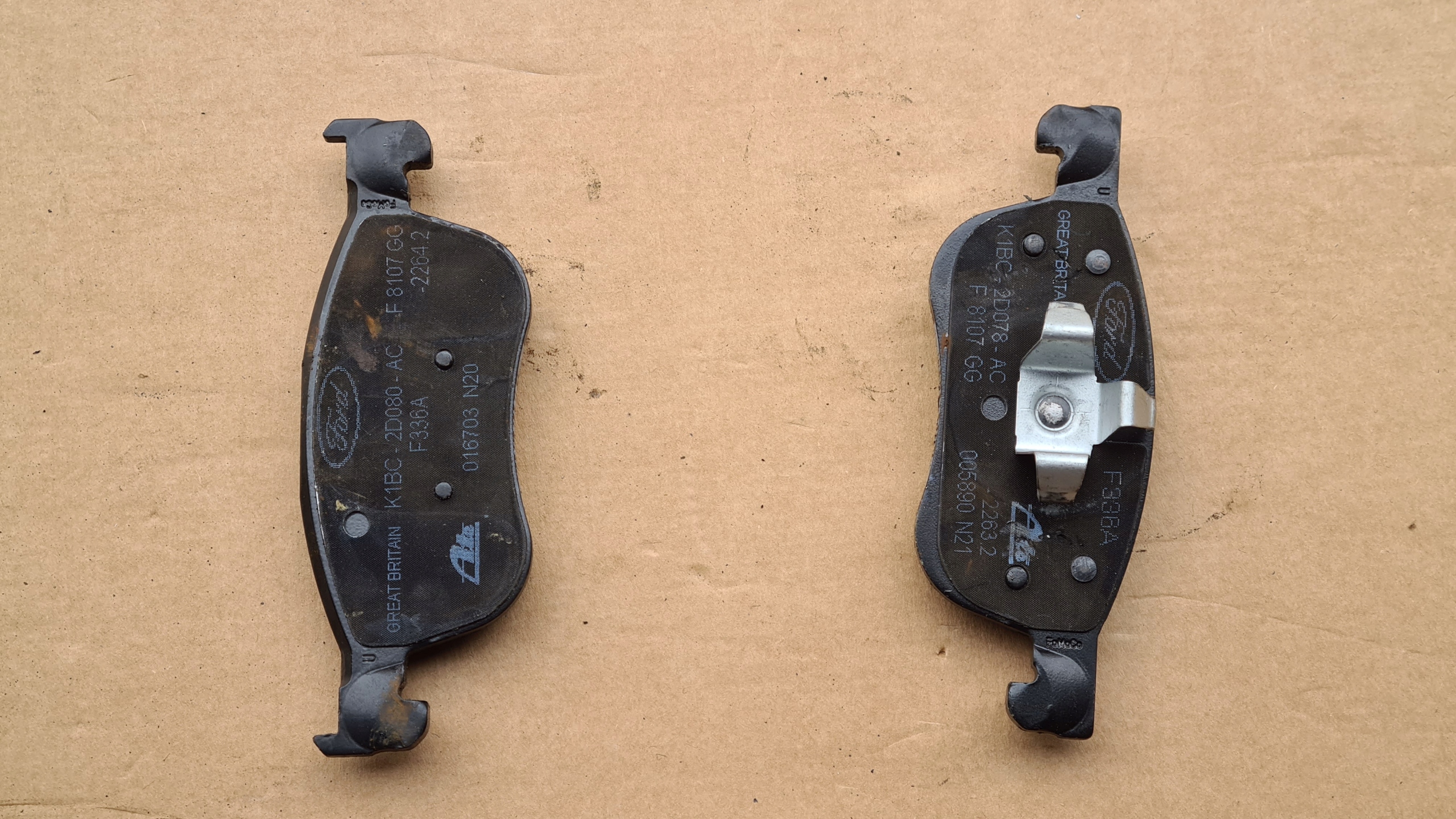 FORD FIESTA MK8 ST 1.5 discs+plates front OE