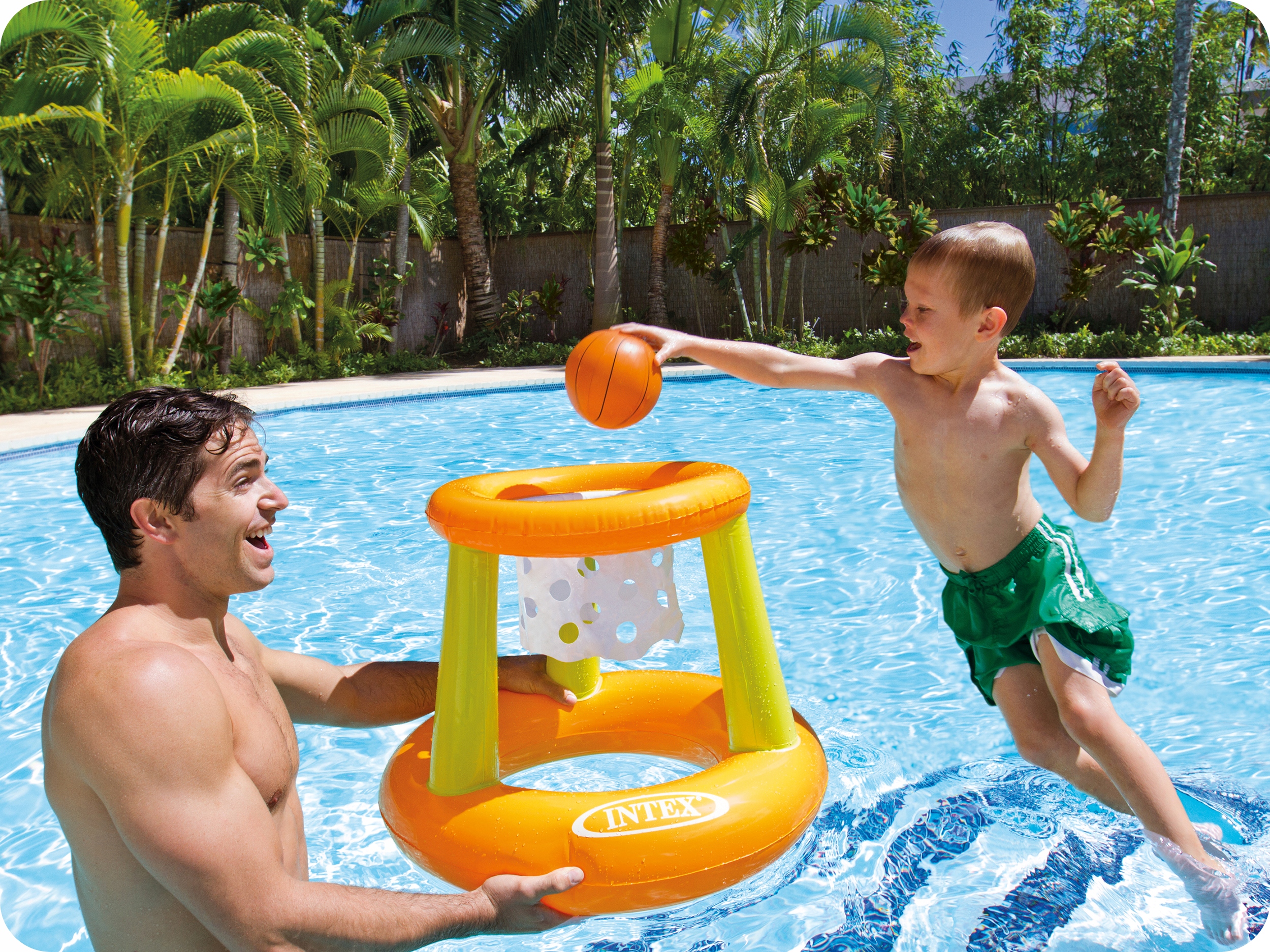 DMUCHANA KOSZYKÓWKA BASENOWA + PIŁKA INTEX 58504 Kod producenta 58504